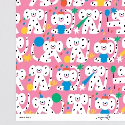 Birthday Monkeys Gift Wrap by Susie Hammer for Wrap