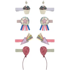Birthday Theme Mini Hair Clips by Mimi & Lula