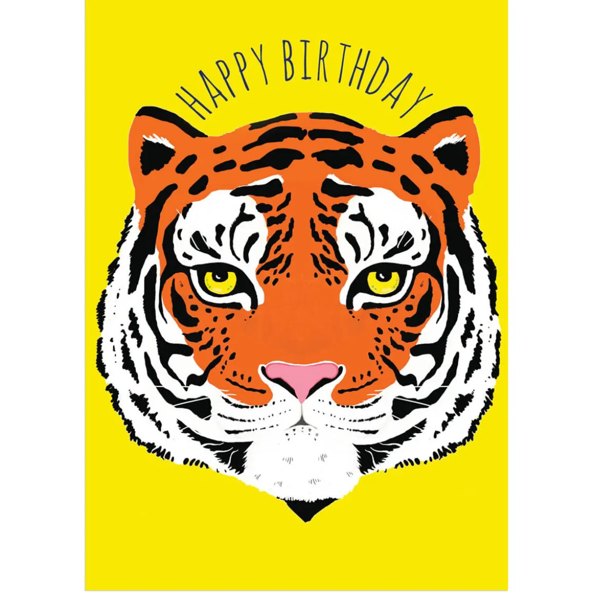 Birthday Tiger Greetings Card by Bex Parkin for Earlybird Designs