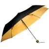 Black and Gold Umbrella by Suck UK