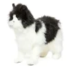 Black And White Cat (43cm) by Hansa