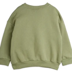 Blackbird Sweatshirt in Green by Mini Rodini