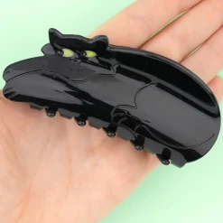 Black Cat Hair Claw by Coucou Suzette