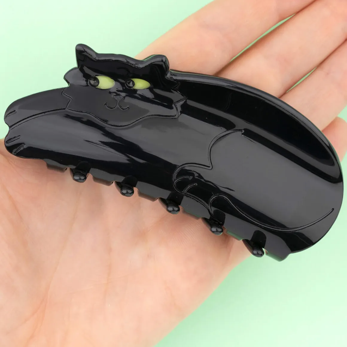 Black Cat Hair Claw by Coucou Suzette