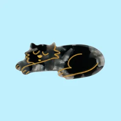 Black Cat Hair Clip by Coucou Suzette
