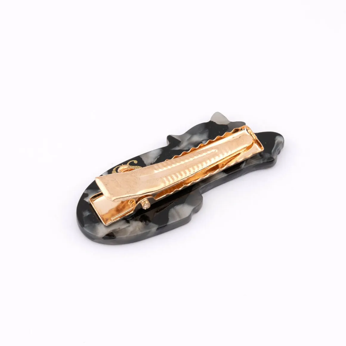 Black Cat Hair Clip by Coucou Suzette
