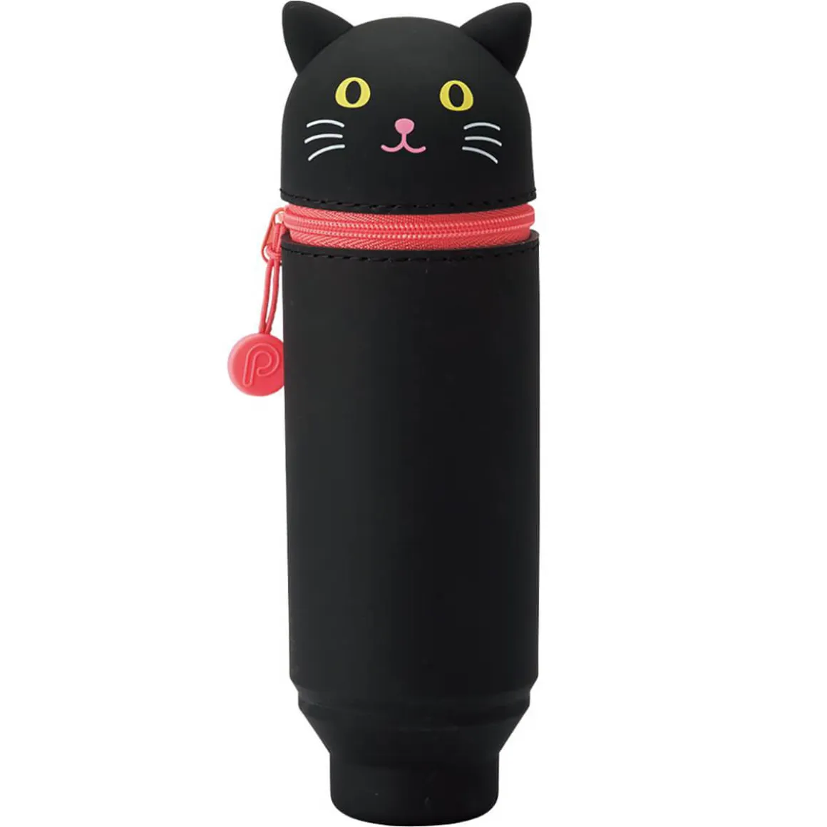 Black Cat PuniLabo Stand Pen Case by Lihit Lab