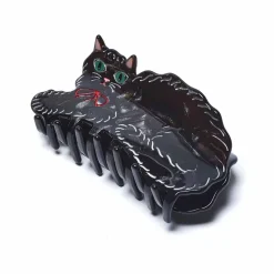 Black Kitty Hair Claw by Winona Irene