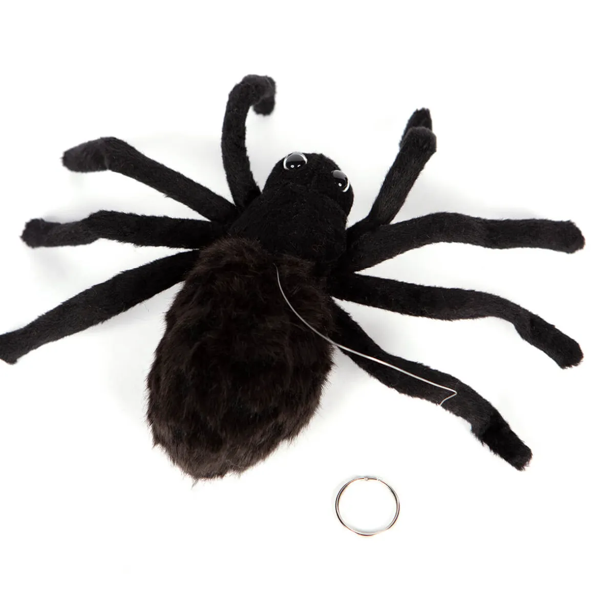 Black Tarantula Spider (22cm) by Hansa