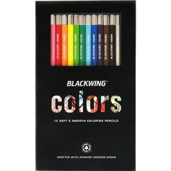 Blackwing Colors Colouring Pencils (Pack Of 12) by Blackwing