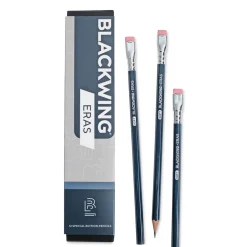 Blackwing Eras Limited Edition Pencil 2024 in Deep Blue (Pack Of 12) by Blackwing