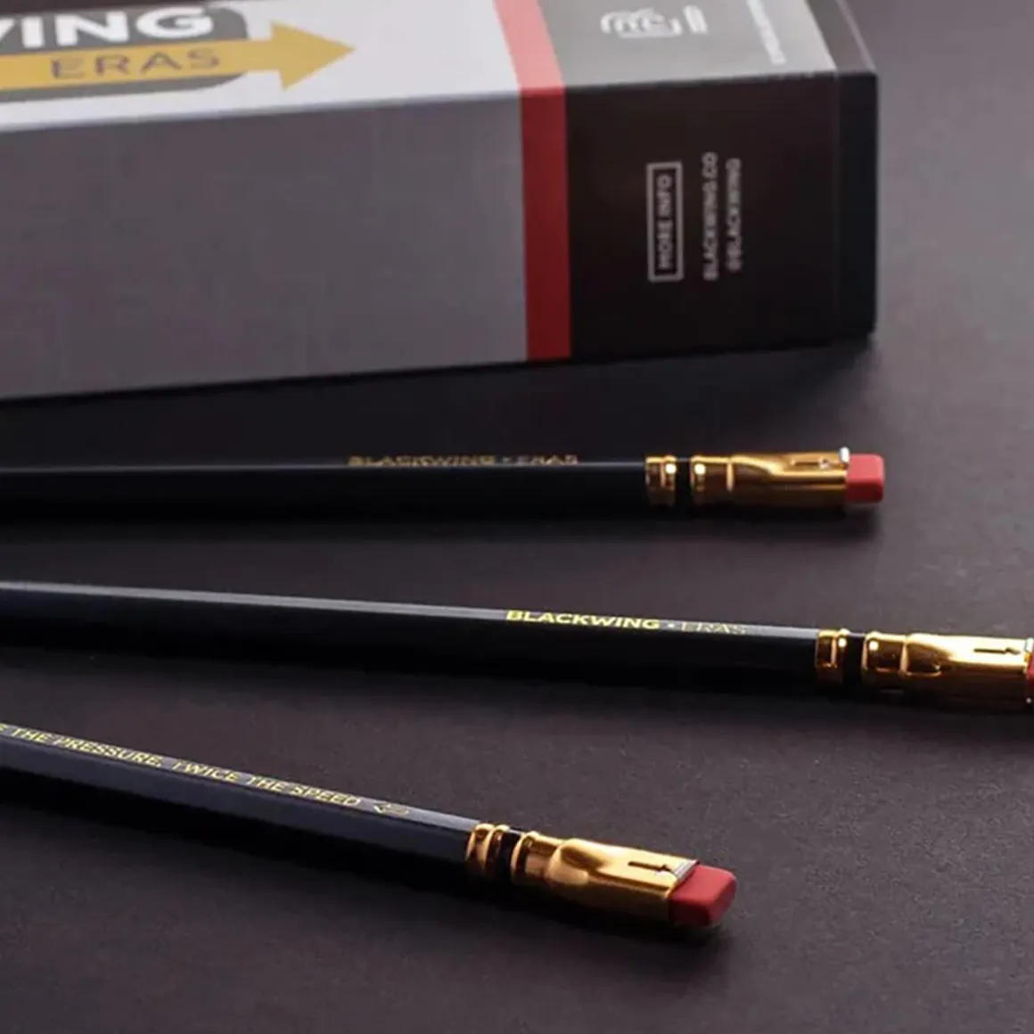Blackwing Eras Limited Edition Pencil 2022 in Dark Grey (Pack Of 12) by Blackwing