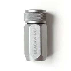 Blackwing One-Step Long Point Pencil Sharpener in Silver by Blackwing