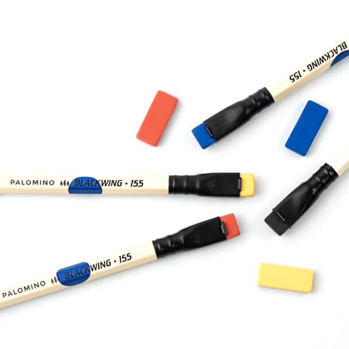 Blackwing Vol. 155 Bauhaus Pencil Replacement Erasers (Pack of 10) by Blackwing