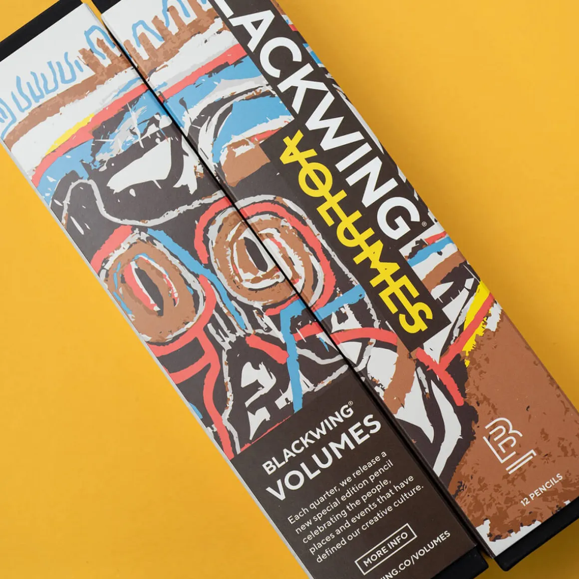 Blackwing Vol. 57 Jean-Michel Basquiat Limited Edition Pencil (Box of 12) by Blackwing