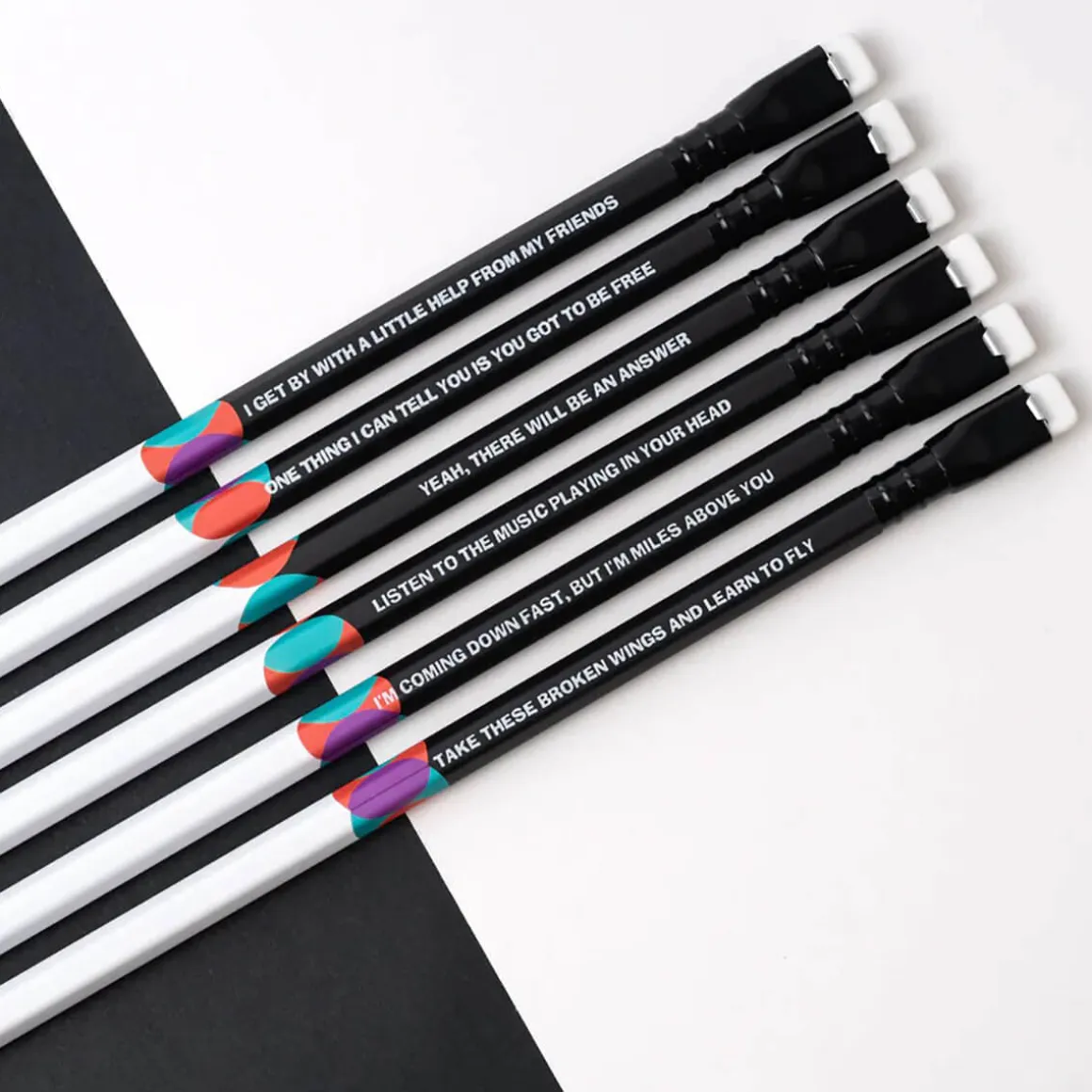 Blackwing Vol. 192 Lennon & McCartney Limited Edition Pencil (Box of 12) by Blackwing