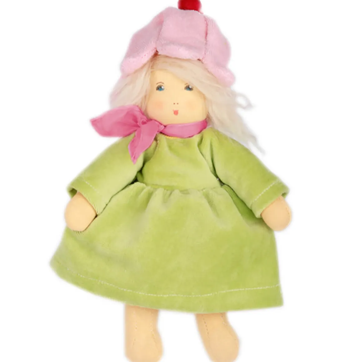 Blümchen Little Flower Doll in Green by Nanchen Natur