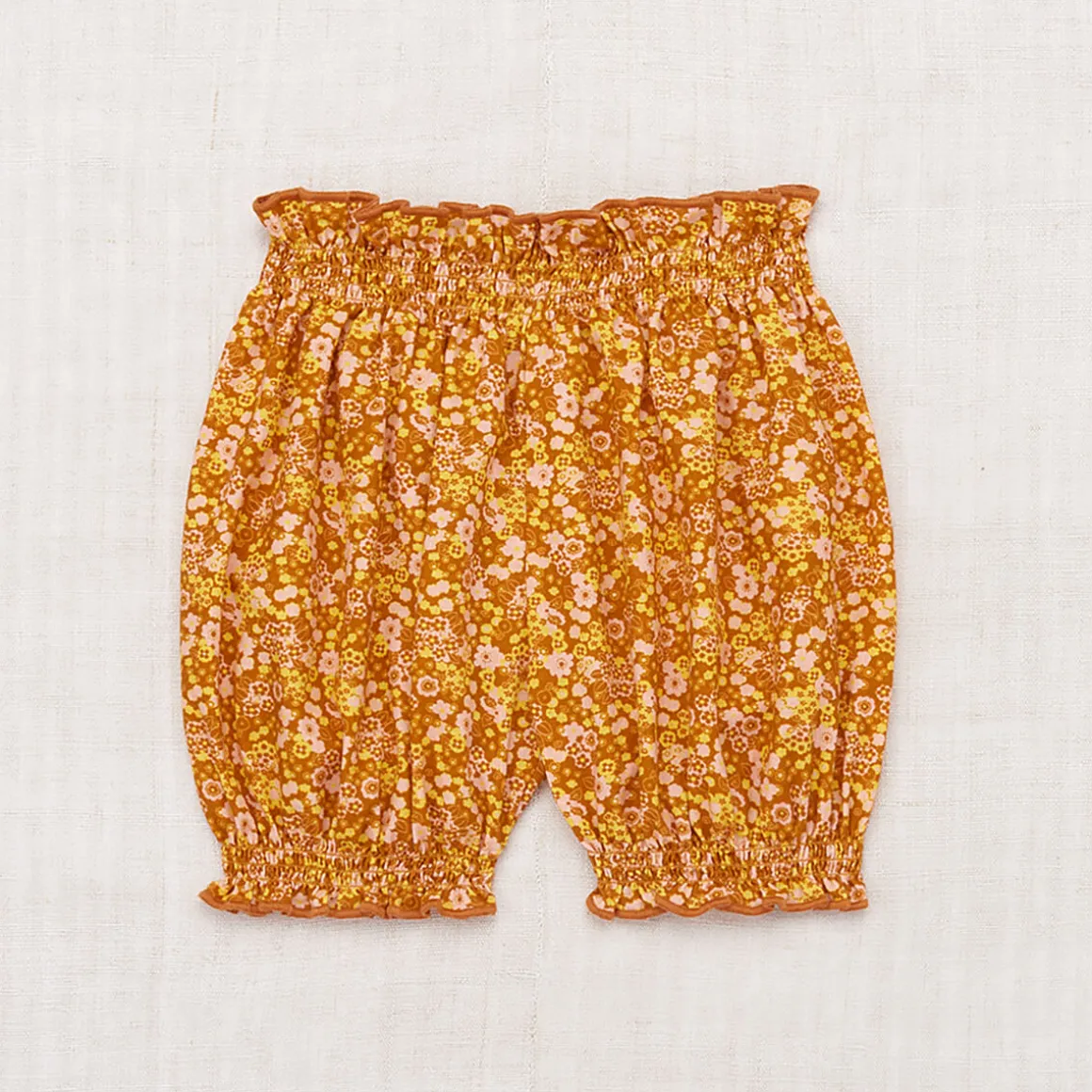 Bloomers in Gingerbread Tisbury Garden by Misha & Puff - Last Ones In Stock - 3-5 Years