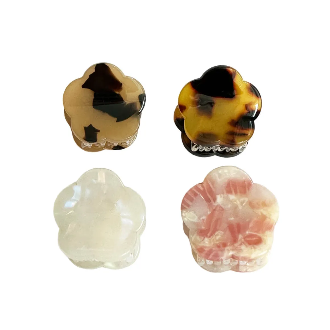 Blossom Mini Hair Claw (2cm) in Various Colours by Hello Sakura