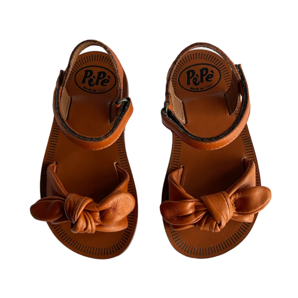 Blum Bow Sandals in Brown by PèPè