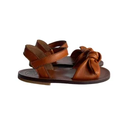 Blum Bow Sandals in Brown by PèPè