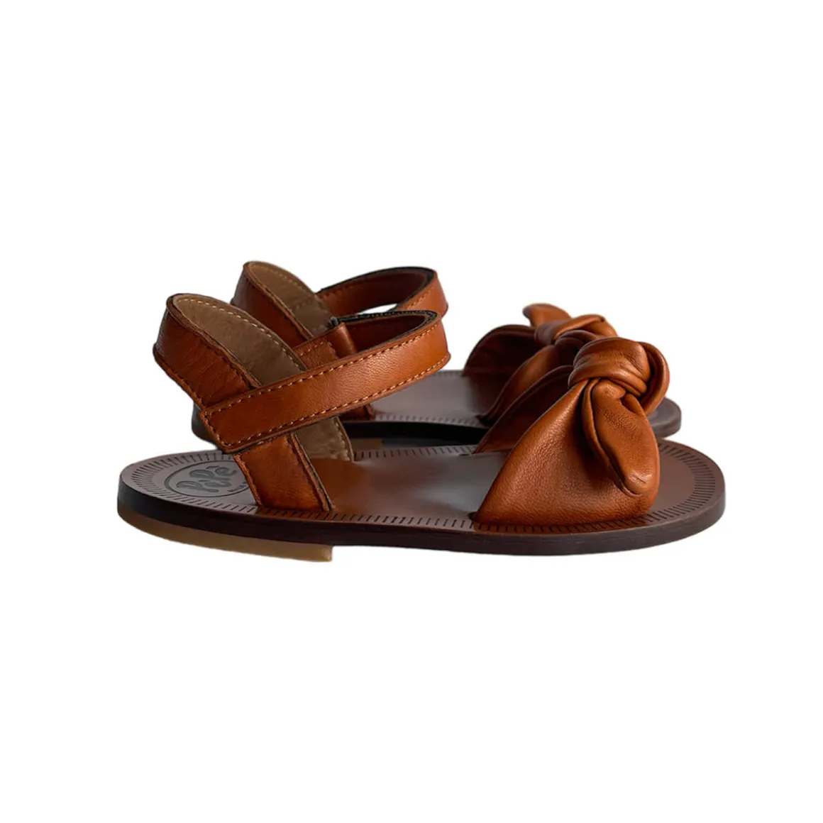 Blum Bow Sandals in Brown by PèPè