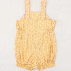 Bobbi Romper in Golden Ochre Radish Root by Misha & Puff