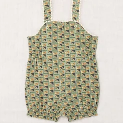 Bobbi Romper in Lawn Stamps by Misha & Puff