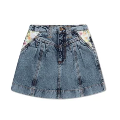 Bob Denim Skirt by Repose AMS