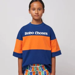 Bobo Choses Colour Block T Shirt by Bobo Choses