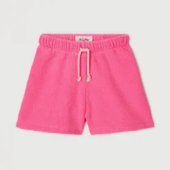 Bobypark Kid's Shorts in Pink Acid Fluo by American Vintage - Last One In Stock - 13 Years