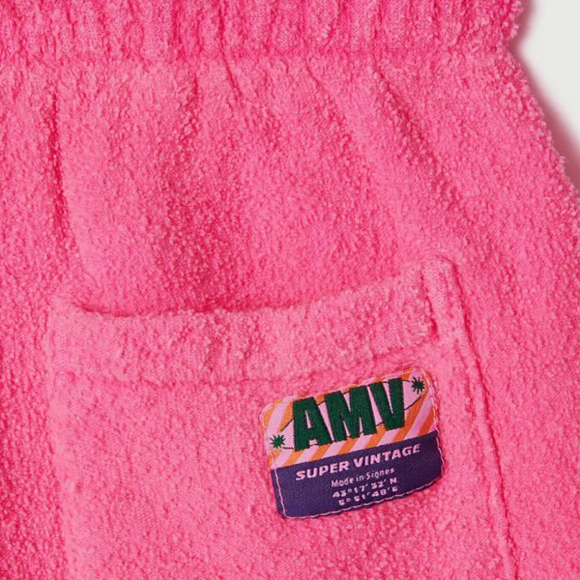 Bobypark Kid's Shorts in Pink Acid Fluo by American Vintage - Last One In Stock - 13 Years