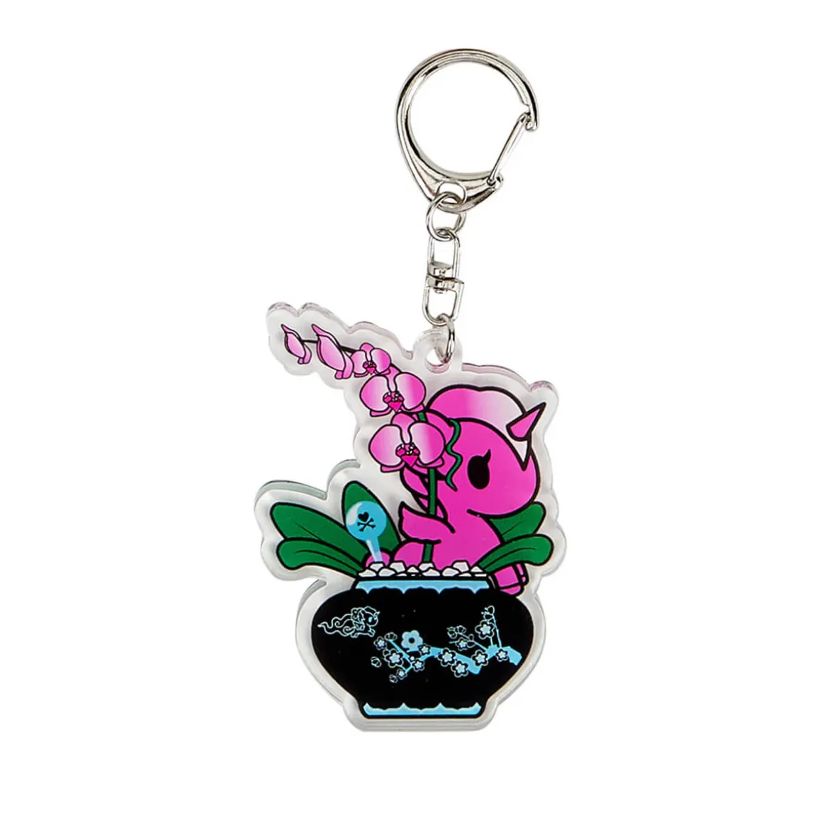 Botanical Unicorno Acrylic Keyring Blind Box by Tokidoki