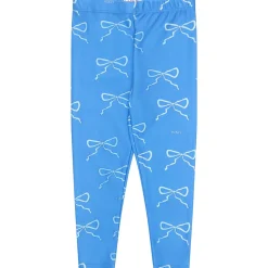 Bow Lycra Pant in Blue by Tinycottons
