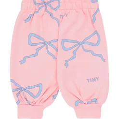 Bows Baby Sweatpant in Peach by Tinycottons - Last One In Stock - 6 Months