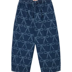 Bows Pants in Blue Denim by Tinycottons