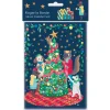 Bow Wow Wow Advent Calendar Greetings Card By Roger La Borde