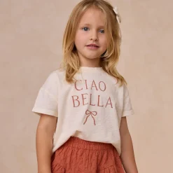 Boxy Tee in Ciao Bella by Rylee & Cru