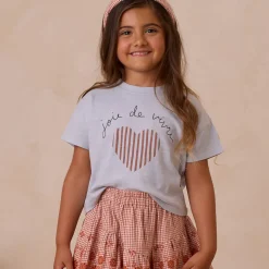 Boxy Tee in Joie De Vivre by Rylee & Cru