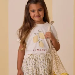 Boxy Tee in Limone by Rylee & Cru