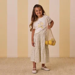 Boxy Tee in Limone by Rylee & Cru