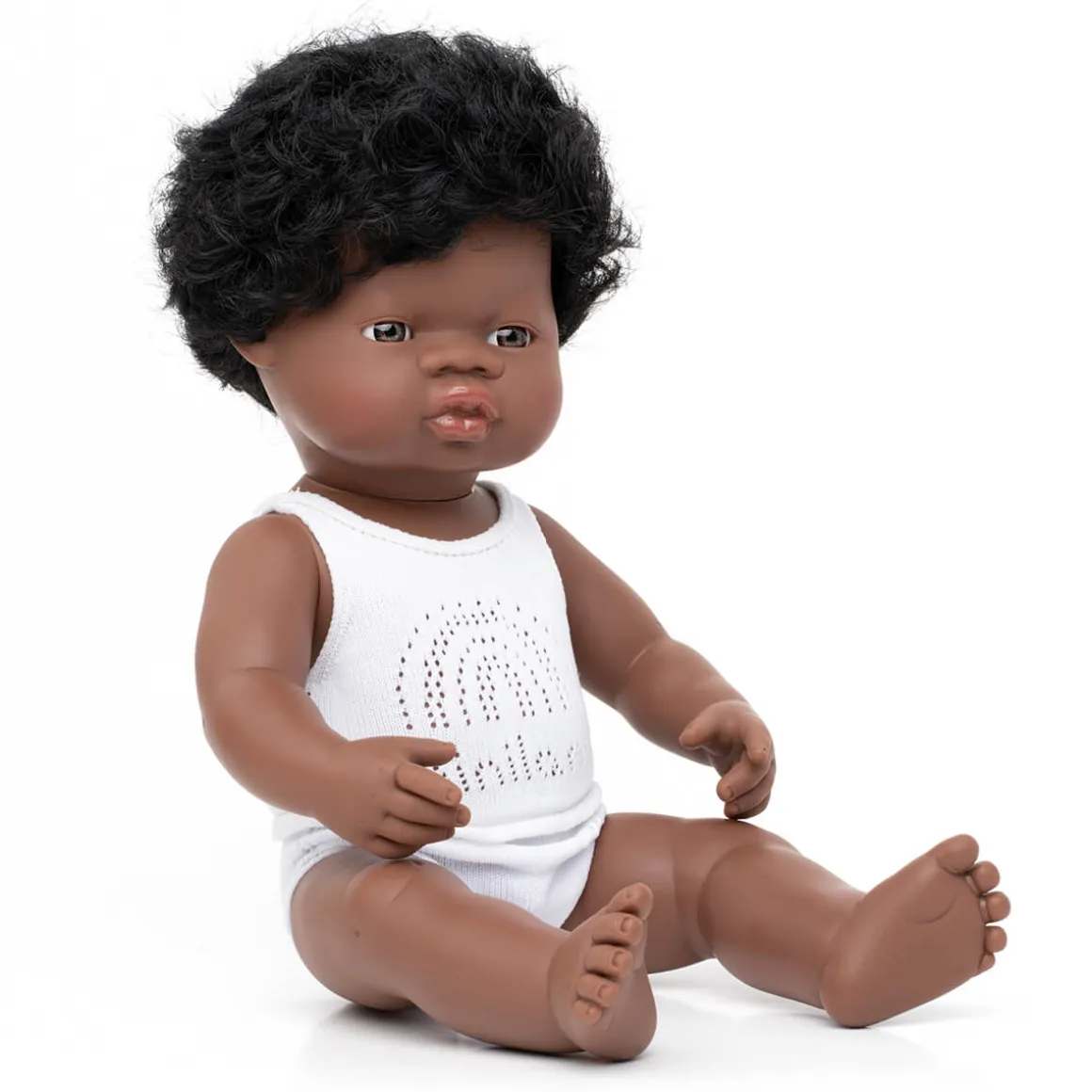 Boy Doll (38cm African) by Miniland