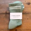 Boyfriend Adult Socks in Meadow by Le Bon Shoppe