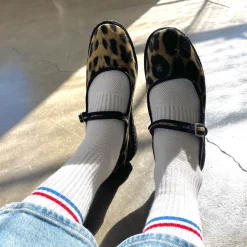 Boyfriend Adult Socks in Milk by Le Bon Shoppe