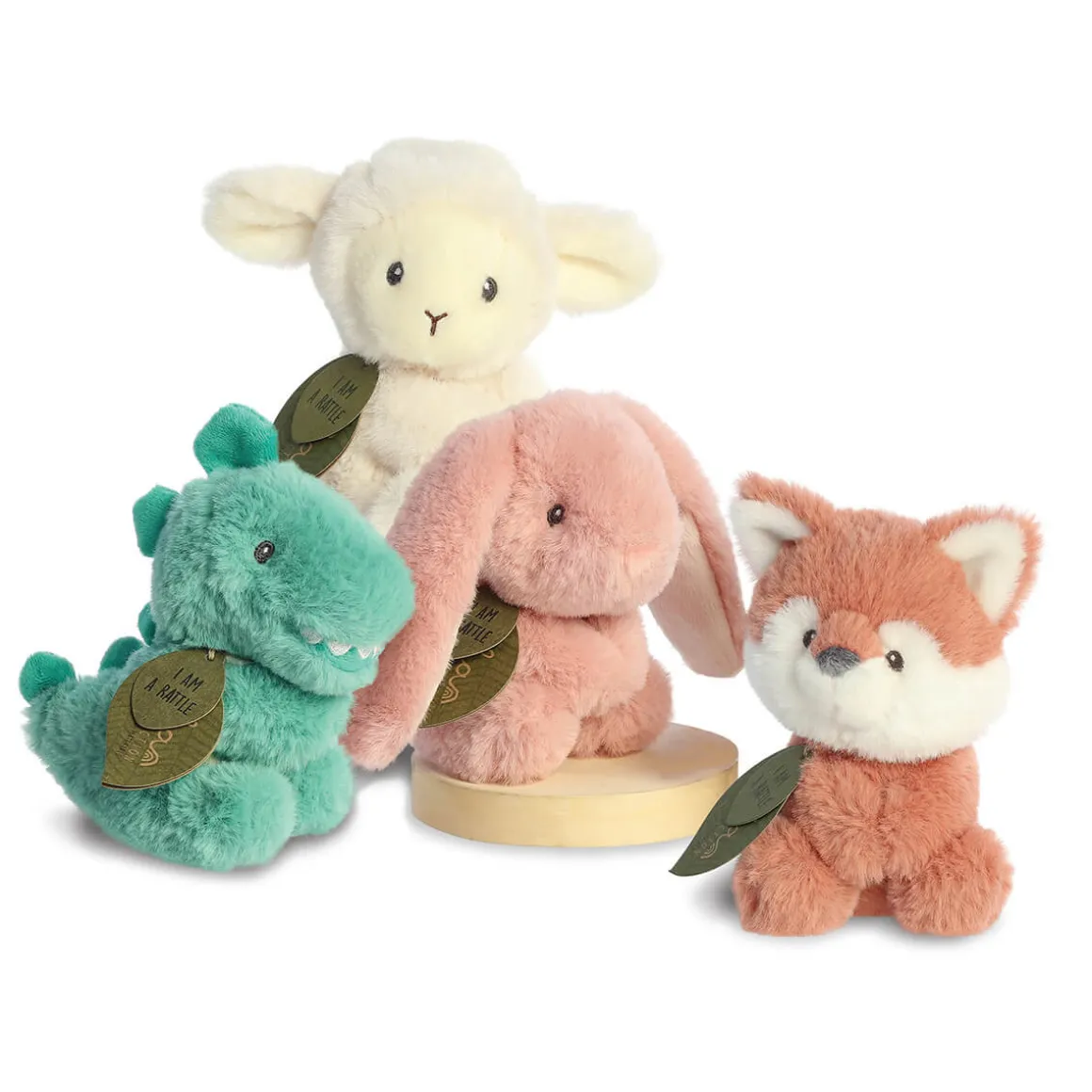 Brenna Bunny Ebba Eco Rattle by Aurora
