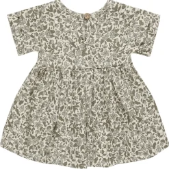 Brielle Dress in Green Garden by Quincy Mae