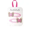 Bright Butterfly Hair Clips by Rockahula