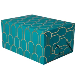 Brighton Foiled Gift Wrap by Kelly Hyatt for Lagom Design