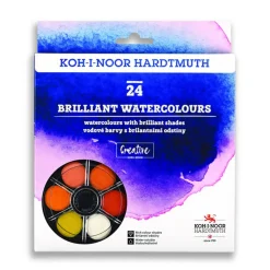 Brilliant Watercolours 24 Colours by Koh-I-Noor