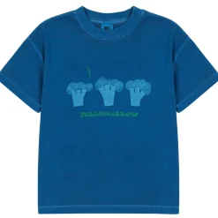 Broccoli T-Shirt in Blue by Jelly Mallow